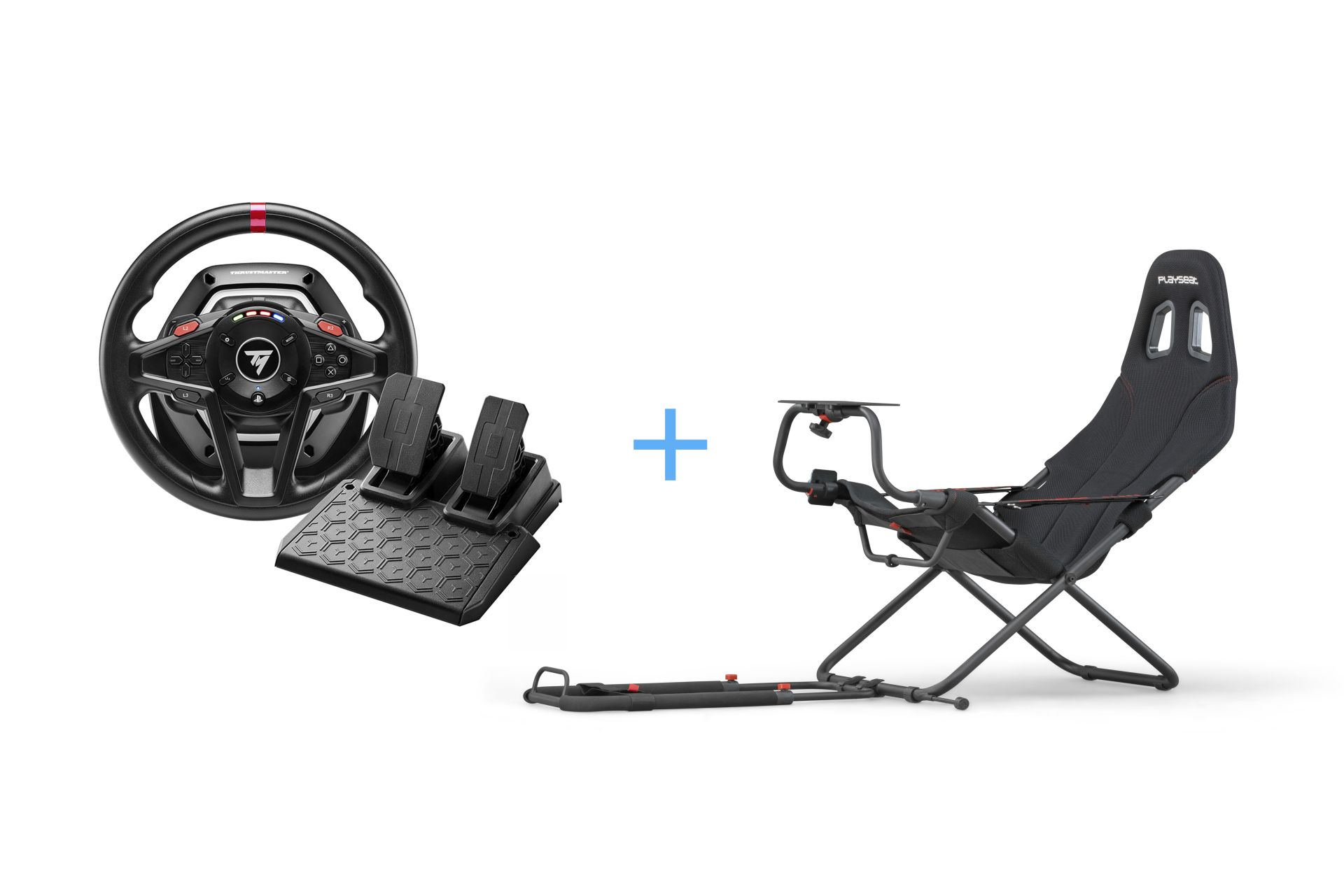 Thrustmaster T128-P + Playseat Challenge