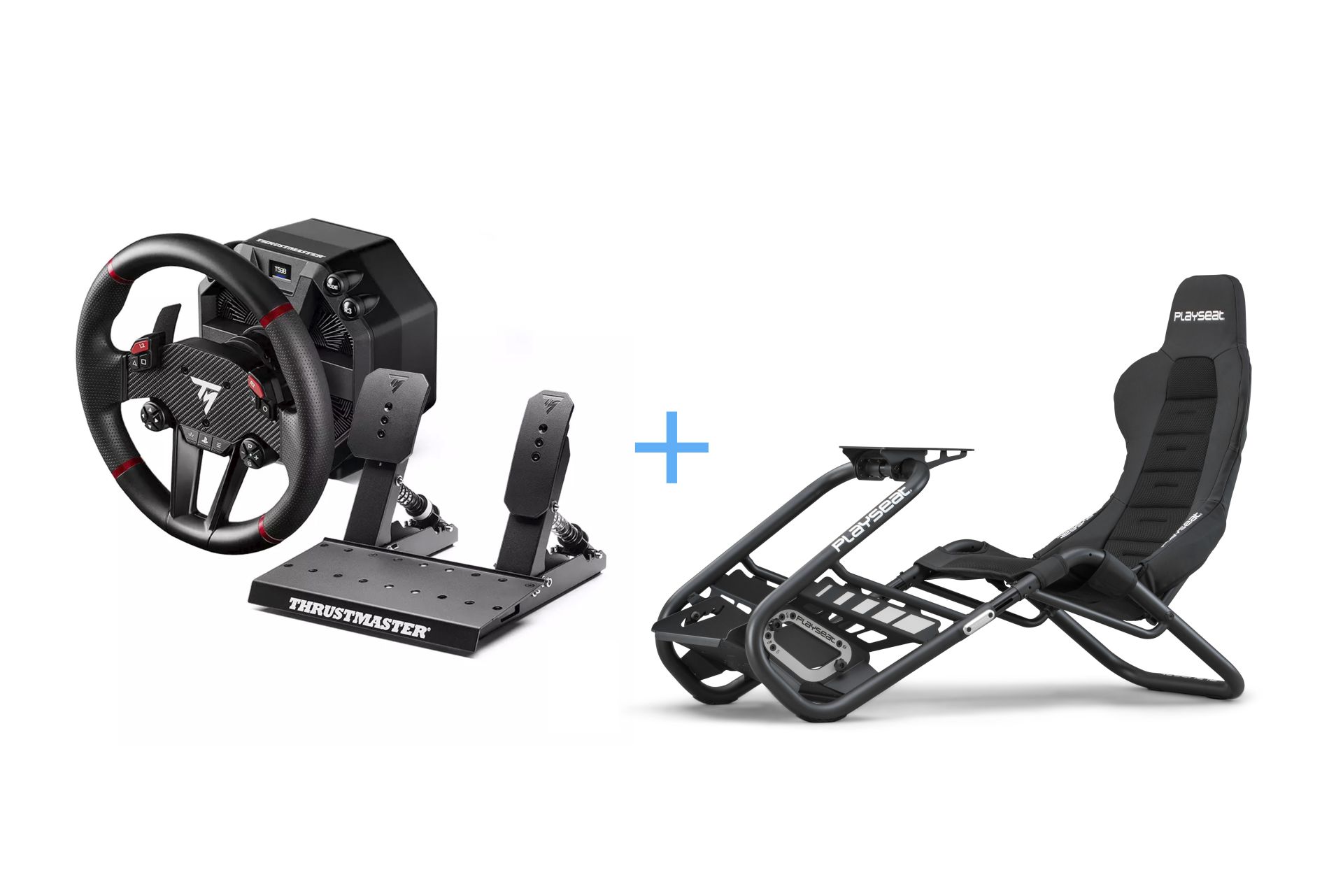 Thrustmaster T598 + Playseat Trophy Black